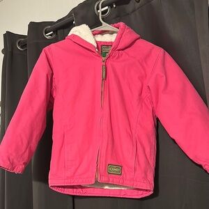 Schmidt Workwear Kids Pink Hooded Jacket
